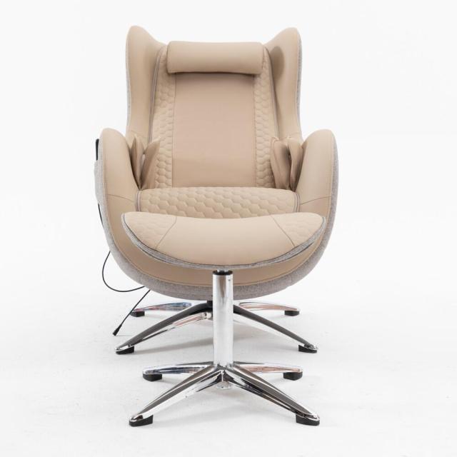 Fotoliu de masaj Kronsit MIYABI, textil, cu eco piele