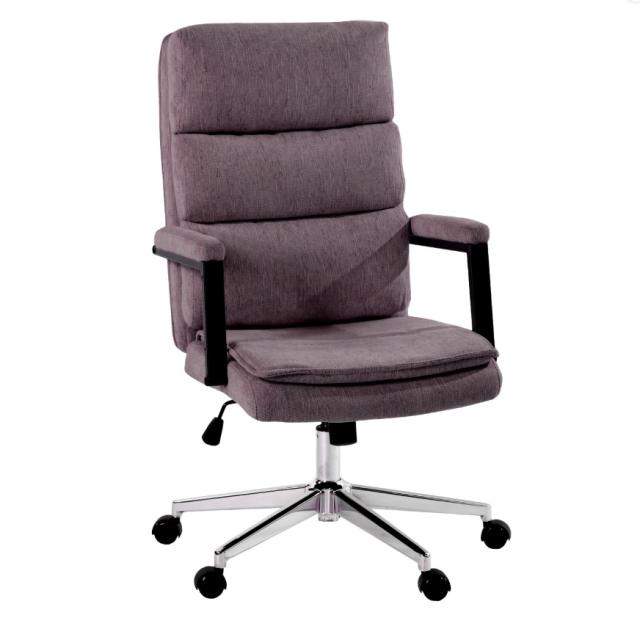 Scaun directorial US134 Aria, violet, 65.5x71.5x106-116 cm