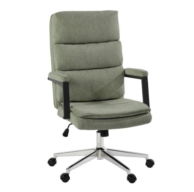 Scaun directorial US134 Aria, verde, 65.5x71.5x106-116 cm