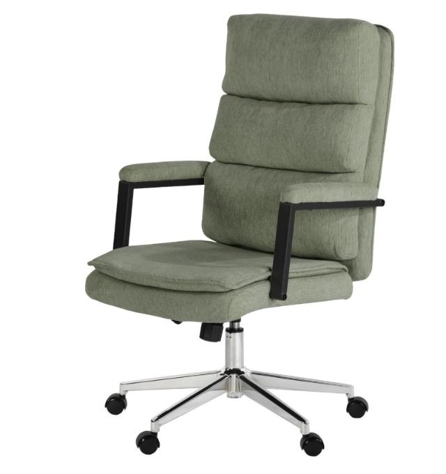 Scaun directorial US134 Aria, verde, 65.5x71.5x106-116 cm