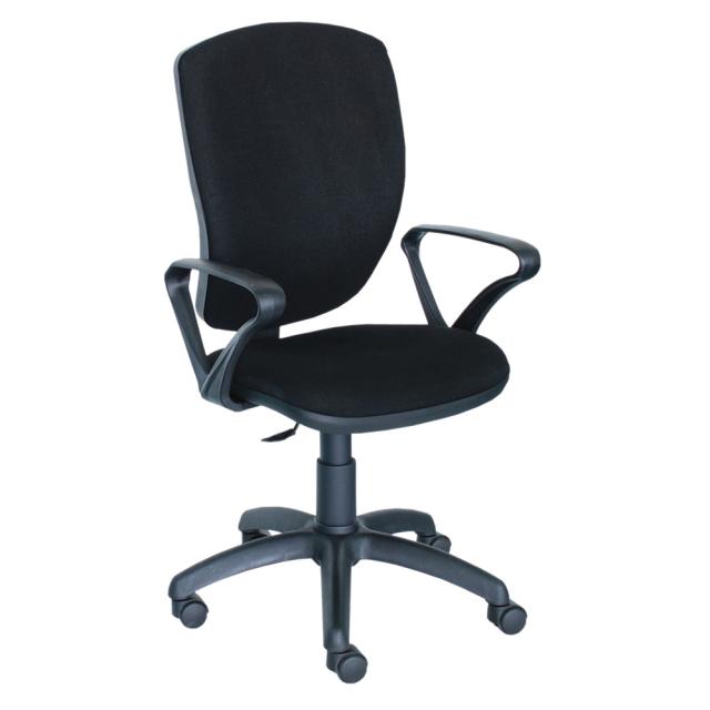 Scaun operational Pegas, stofa, negru
