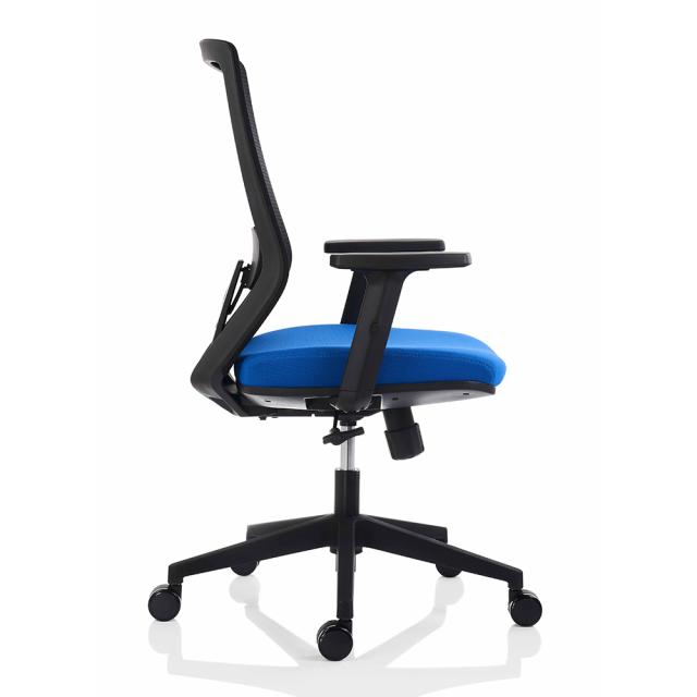 Scaun operational Zen, negru/albastru