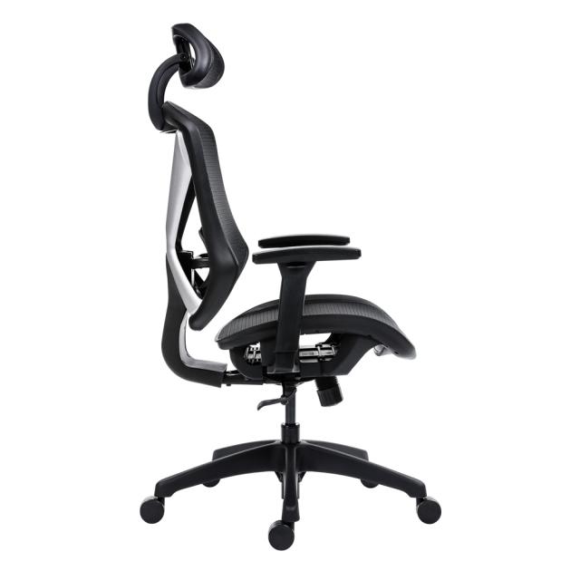 Scaun operational Aero Pro, mesh, negru