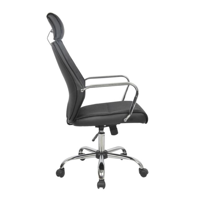 Scaun de birou directorial US65, negru, 57x68x114-124 cm