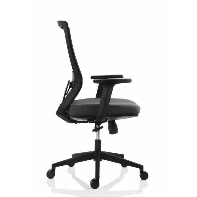 Scaun operational Zen, fara tetiera, negru