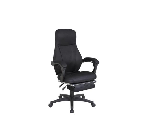 Scaun directorial US105 Melbourne, negru, 57x65x115-124.5 cm