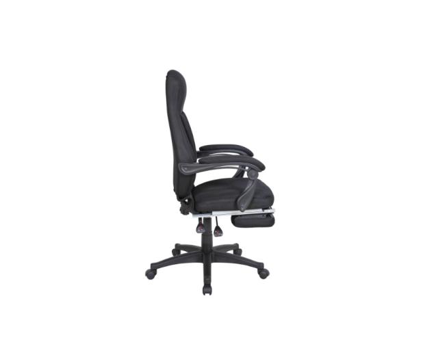 Scaun directorial US105 Melbourne, negru, 57x65x115-124.5 cm