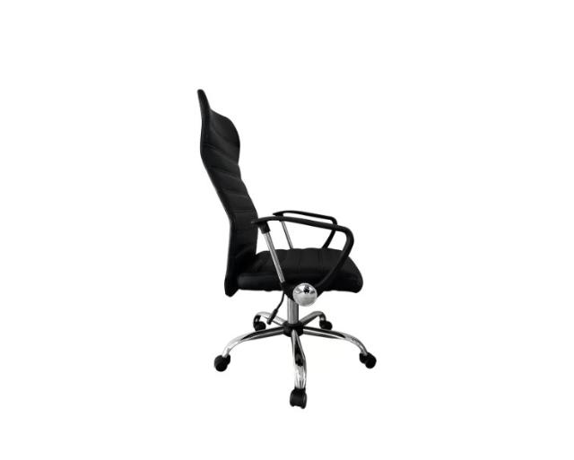 Scaun de birou directorial Kiros, Negru, 60x60x107-117 cm