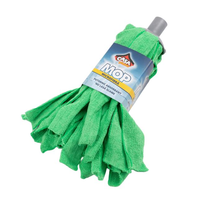 Mop microfibra, verde