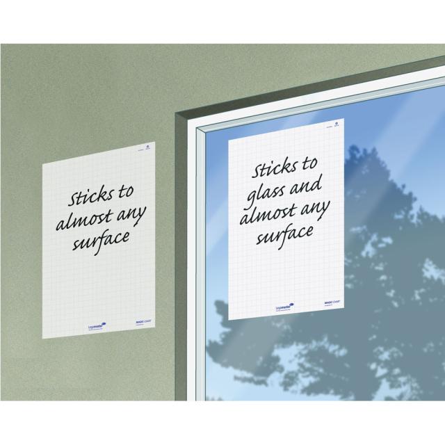Flipchart Legamaster Magic Chart Whiteboard, alb, 25 coli/set