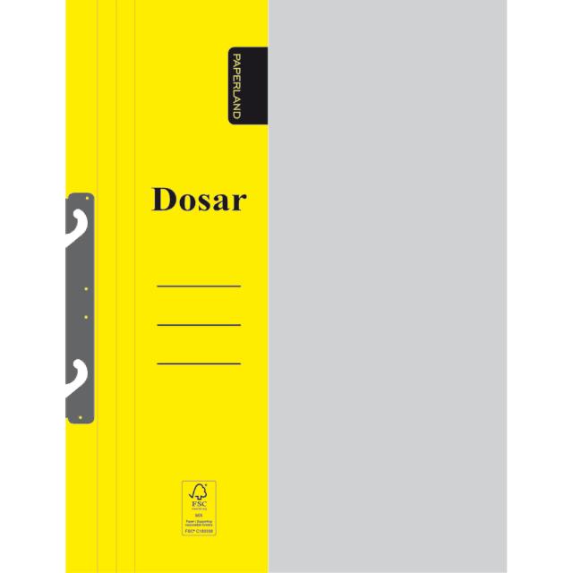 Dosar carton colorat pentru documente A4, 300 g/mp