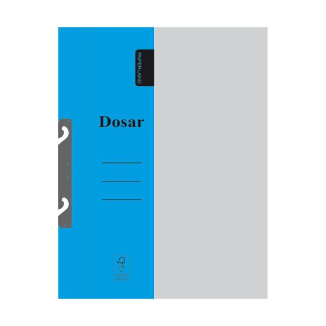 Dosar carton albastru incopciat A4 250-300 grame 1/2, 50 bucati/set