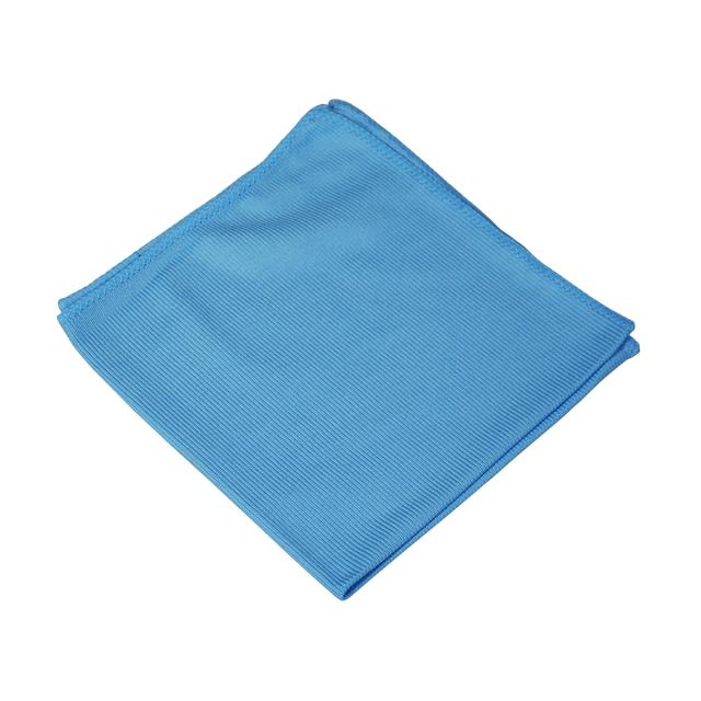 Lavete microfibra pentru sticla, 30x30 cm, albastra, 10 bucati/set