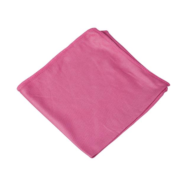 Lavete microfibra pentru sticla, 30x30 cm, roz, 10 bucati/set