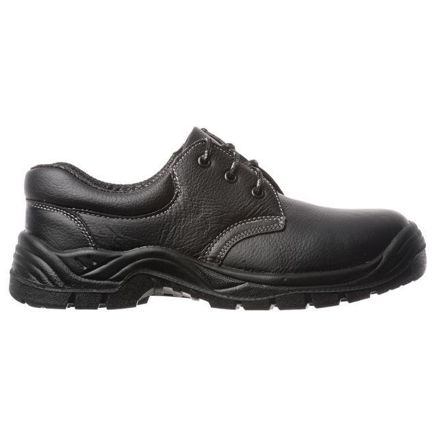 Pantofi protectie Agate S3 SRC marimea 44, din piele, bombeu din otel, antistatici, antiderapanti