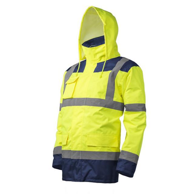 Jacheta 4 in 1 Hi-Viz Kanata, marime 2XL, galben/albastru