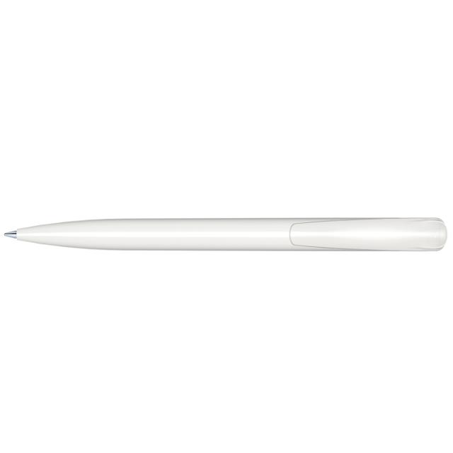 Pix Senator Challenger Polished Antibac, alb, culoarea scrierii negru