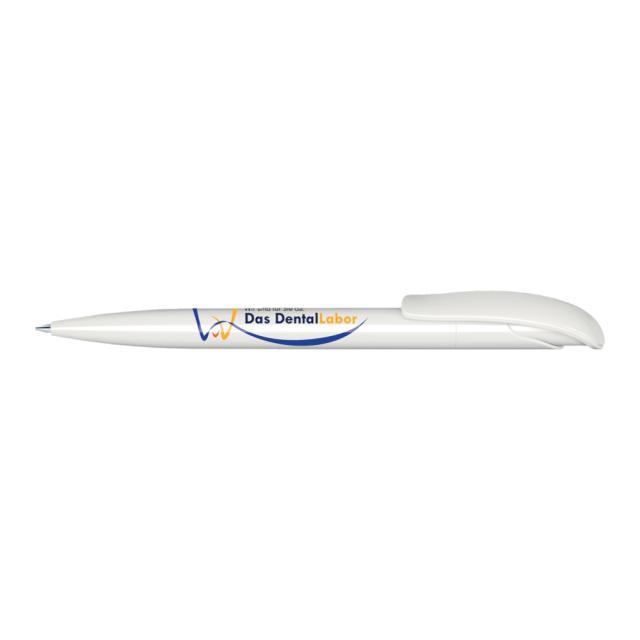 Pix Senator Challenger Polished Antibac, alb, culoarea scrierii negru