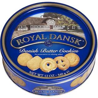 Fursecuri daneze cu unt Royal Dansk, 340 g