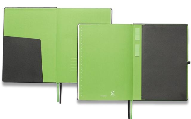 Caiet de birou Leitz Complete, format iPad, matematica, negru
