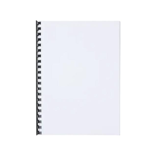 Spira legare documente GBC, plastic, A4, 21 inele, 14 mm, 125 coli, 100 bucati/set, negru