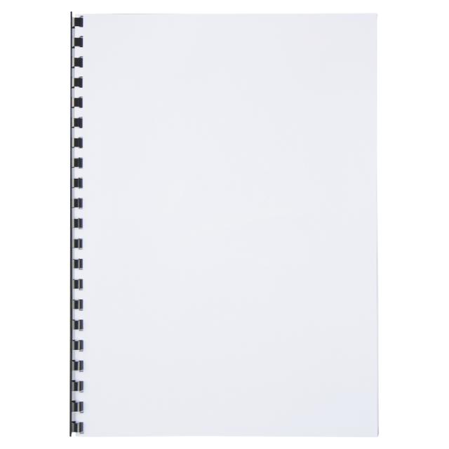 Spira legare documente GBC, plastic, A4, 21 inele, 28 mm, 240 coli, 100 bucati/set, negru