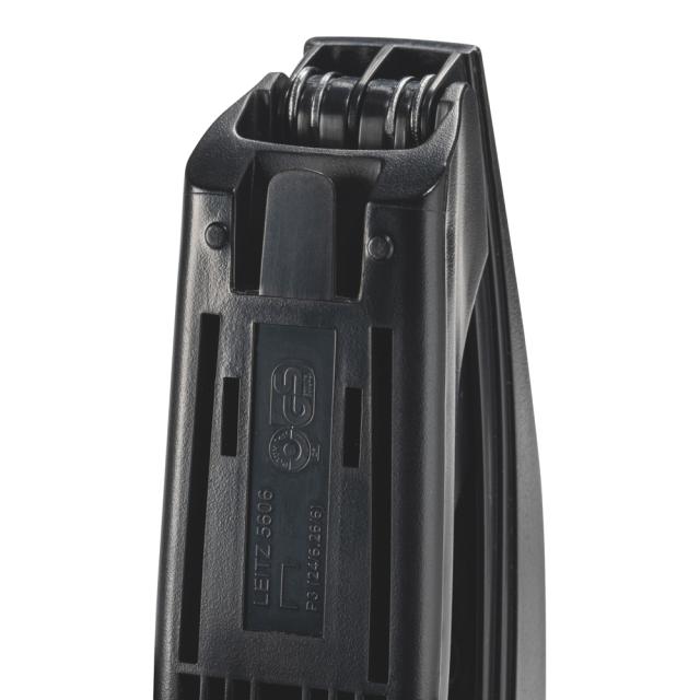 Capsator plastic Leitz Recycle NeXXt Series, 25 coli, 200 capse P3 incluse, partial reciclat, negru