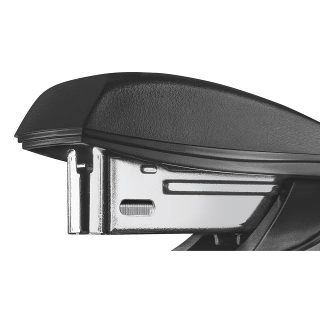 Capsator plastic Leitz Recycle NeXXt Series, 25 coli, 200 capse P3 incluse, partial reciclat, negru