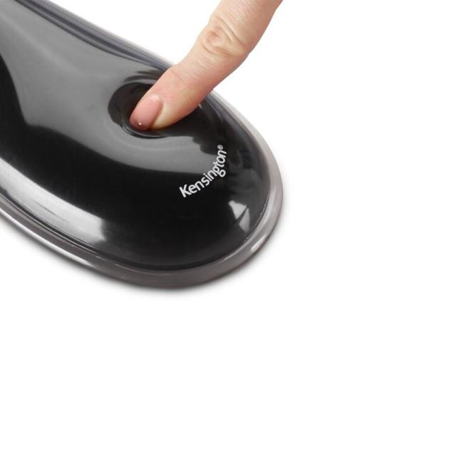 Suport ergonomic Kensington Duo Gel, pentru incheietura mainii, cu gel, albastru/negru