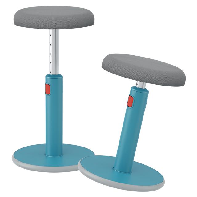 Scaun ergonomic Leitz Ergo Cosy, albastru celest