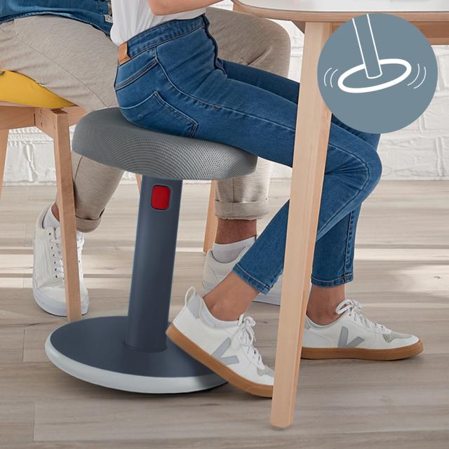 Scaun ergonomic Leitz Ergo Cosy, gri antracit