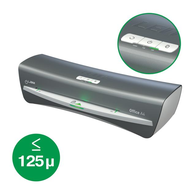 Laminator Leitz iLAM Office, A4, kit folii laminare inclus, alb