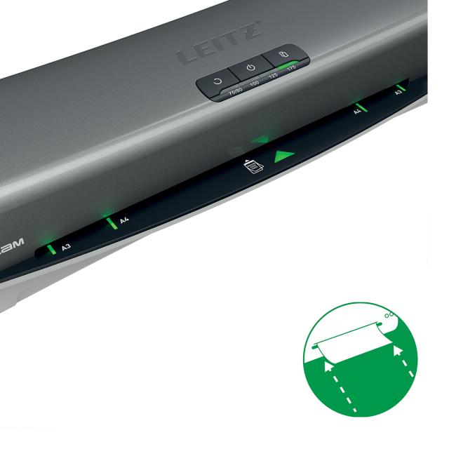 Laminator Leitz iLAM Office Pro, A3, kit folii laminare inclus, alb