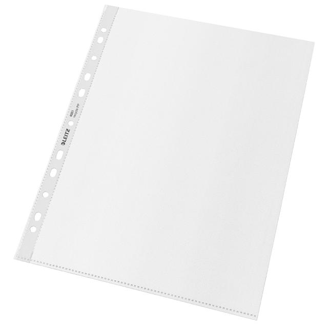 Folie de protectie Leitz Recycle, PP, 90% reciclat, reciclabil, A4 Maxi, 100 mic, 25 buc/ set, standard