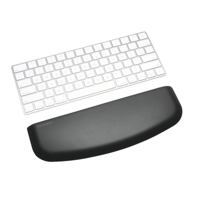 Suport ergonomic Kensington ErgoSoft Compact, pentru incheietura mainii, pentru tastatura slim, negru