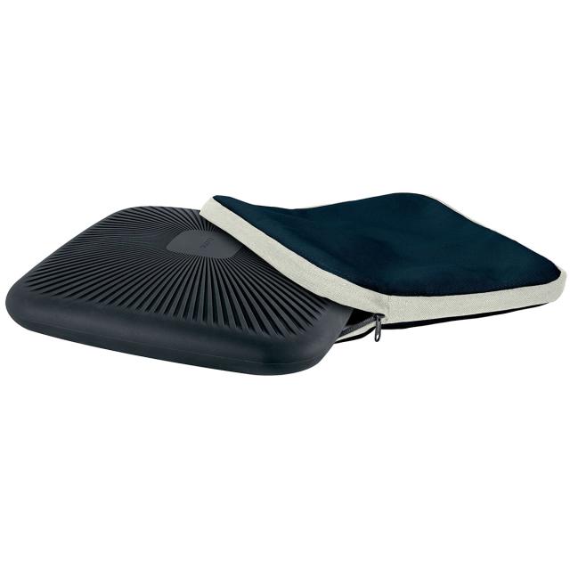 Pernuta ergonomica Leitz Ergo, pentru scaun, gri-carbune