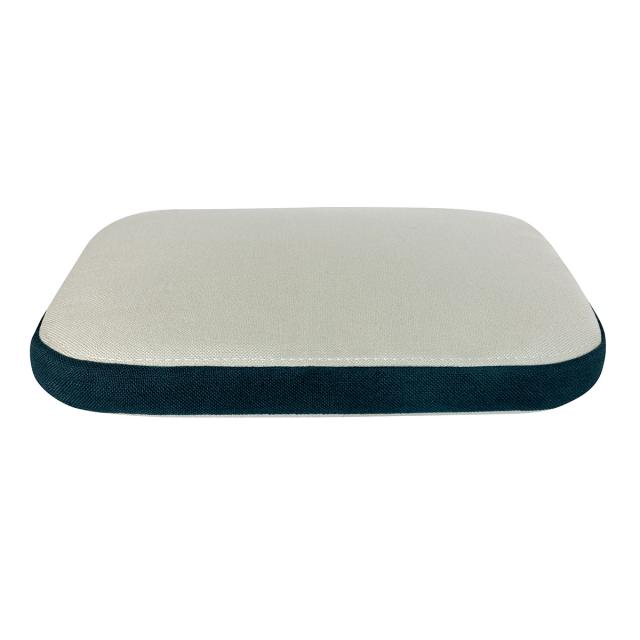 Pernuta ergonomica Leitz Ergo, pentru scaun, husa lavabila, gri-pastel