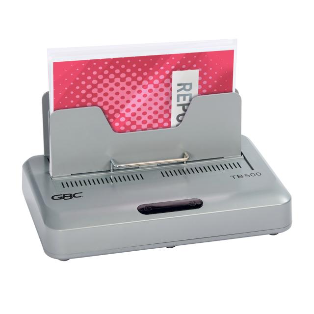 Masina de indosariat profesionala GBC ThermaBind TB500, termica, A4, 500 coli, gri