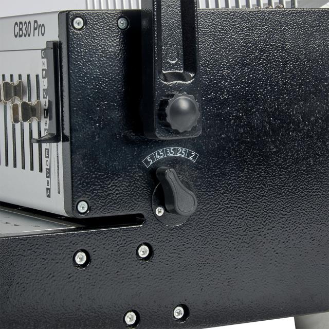 Masina de indosariat profesionala GBC CombBind CB30 Pro, manuala, cu spire din plastic, A4, 30/500 coli, gri