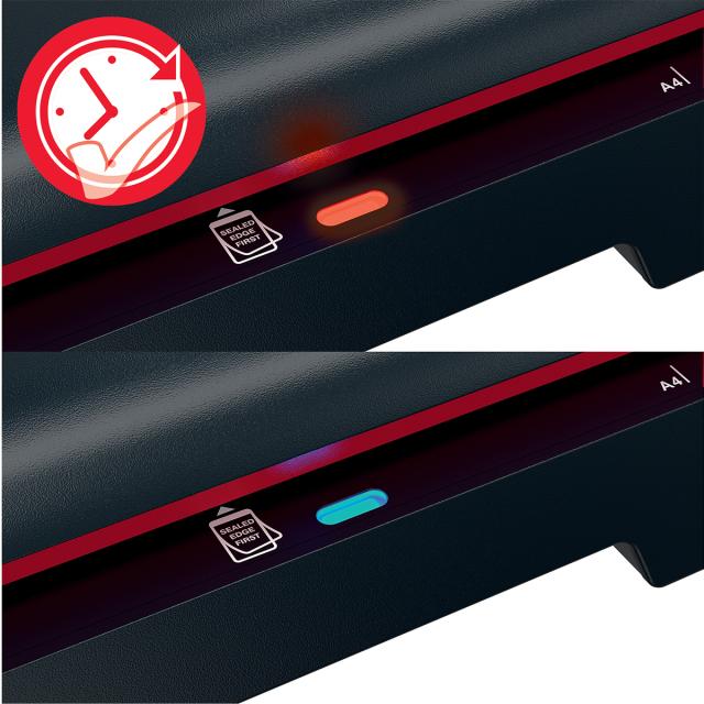 Laminator GBC 240 Home Office, A4, kit folii laminare inclus, negru