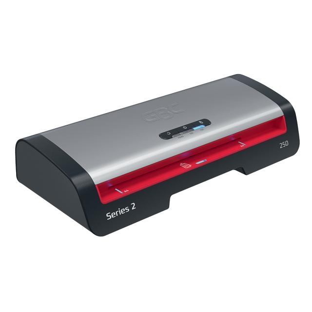 Laminator GBC 250 Office, A4, kit folii laminare inclus, negru-argintiu