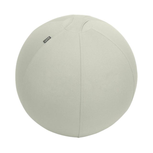 Minge ergonomica Leitz Ergo, pentru sezut sau fitness, cu functie de oprire, 55 cm, gri-pastel