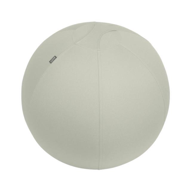 Minge ergonomica Leitz Ergo, pentru sezut sau fitness, cu functie de oprire, 75 cm, gri-pastel