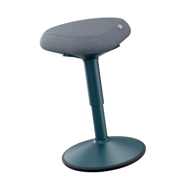 Scaun ergonomic Leitz Ergo, pozitie sezut/ in picioare, inaltime reglabila, gri-carbune