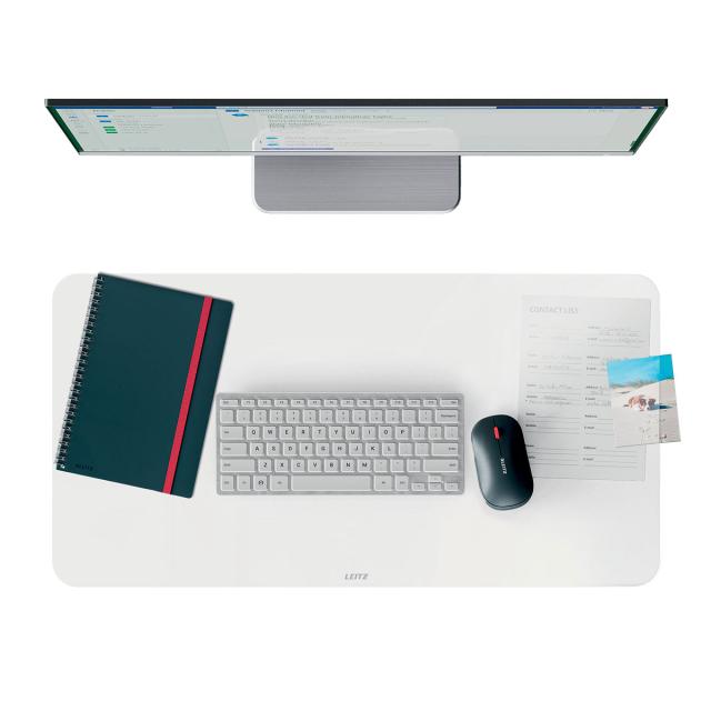 Mapa de birou Leitz, 70x36 cm, plastic, transparenta