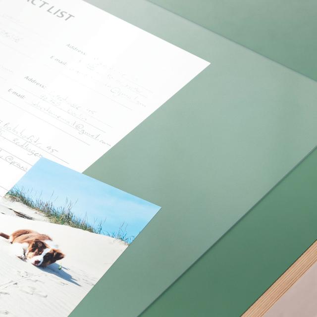 Mapa de birou Leitz, 70x36 cm, plastic, transparenta