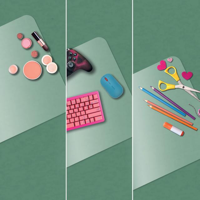 Mapa de birou Leitz, 70x36 cm, plastic, transparenta