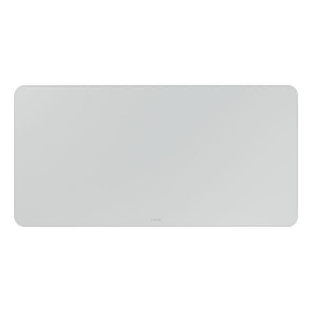 Mapa de birou Leitz, 80x40 cm, material textil, gri-pastel