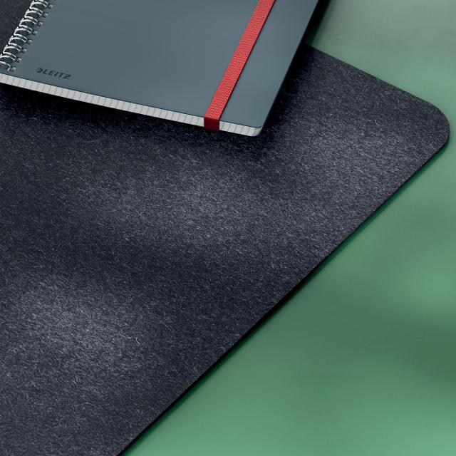 Mousepad Leitz, 70x36 cm material textil gri