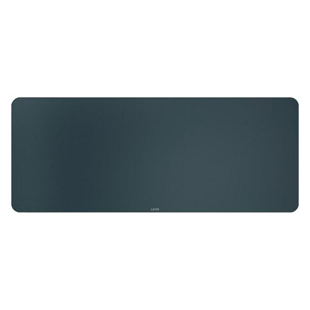 Mapa de birou Leitz, 100x40 cm, material textil, pentru gaming, gri 